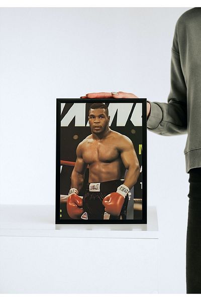 Arthopia Μποξ Mike Tyson με κορνίζα υψηλής ποιότητας σχεδίασης