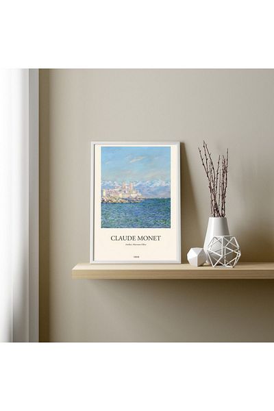 Arthopia Claude Monet Διακοσμητικός Πίνακας Αφίσας Υψηλής Ποιότητας Σχεδιασμού με κορνίζα