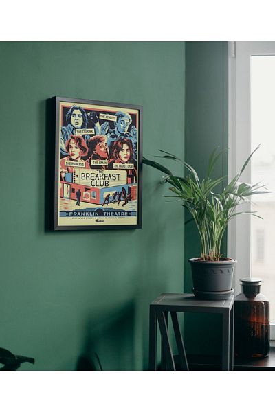 Arthopia The Breakfast Club Ταινία Ταινίας Αφίσα Pinterest Πίνακας Σχεδιασμού Διακόσμησης Υψηλής Ποιότητας με Πλαίσιο
