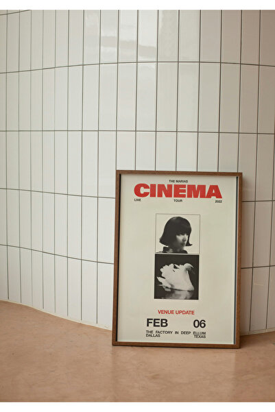 Arthopia Cinema Retro Vintage Movie Afiş Dekorasyon Yüksek Kaliteli Çerçevesi...