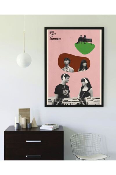 Arthopia Afișul filmului 500 Days Of Summer, poster cadou de pe Pinterest, ta...