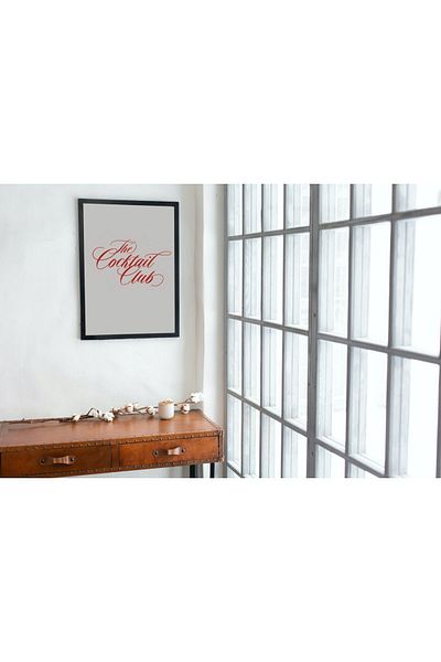 Arthopia The Cocktail Club Cocktail Gift Αφίσα Πίνακας Καλλιτεχνικού Σχεδιασμού με κορνίζα