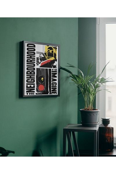 Arthopia The Neighborhood To Imagine Pinterest Πίνακας σχεδίου διακόσμησης υψηλής ποιότητας με πλαίσιο αφίσας