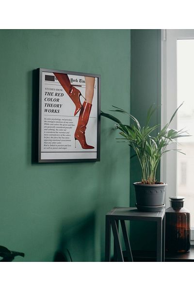 Arthopia Αφίσα ταινίας ταινίας The Red Color Theory Δώρο Pinterest Πίνακας καλλιτεχνικού σχεδιασμού με κορνίζα