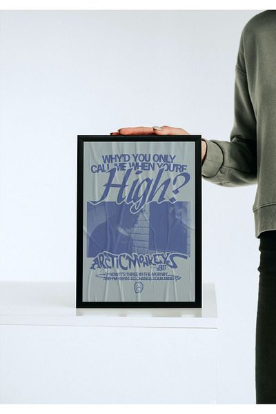 Arthopia Άλμπουμ Arctic Monkeys Pinterest Αφίσα με κορνίζα Υψηλής ποιότητας διακοσμητικό σχέδιο ζωγραφικής