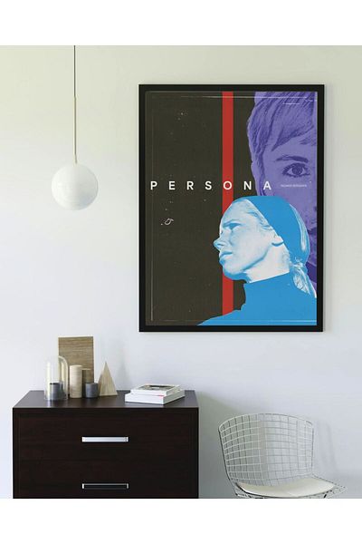 Arthopia Persona Ingmar Bergman 1966 Αφίσα ταινίας ταινίας Pinterest Αφίσα με κορνίζα ζωγραφική καλλιτεχνικού σχεδιασμού