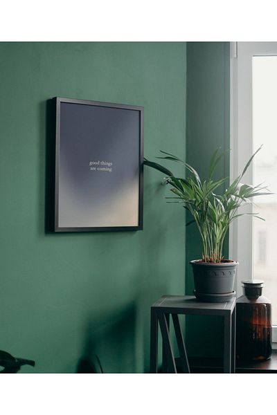Arthopia Καλά πράγματα έρχονται Energy Pinterest Αφίσα με κορνίζα Υψηλής ποιότητας διακοσμητικό σχέδιο ζωγραφικής