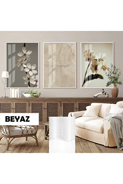 Harikabirev HARİKABİREV|ORKİDE YAZI DETAYLI KOMBİNİ (ORCHID)|ÇERÇEVELİ CAM TA...