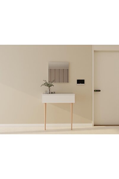 Masif Market Side Dresuar Beyaz Renk