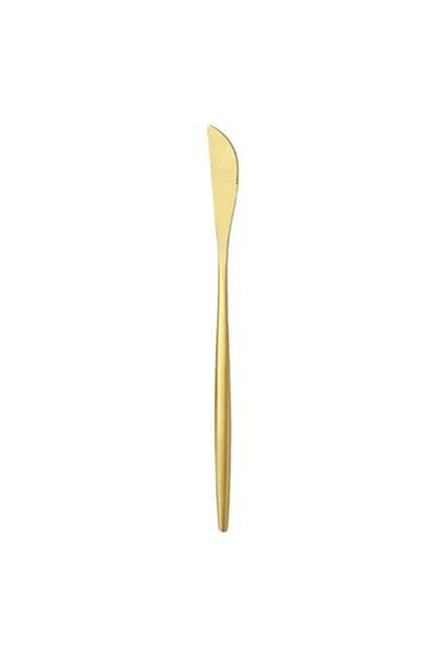 Demir Çeyiz Dmr Mat Life Elite Gold Food Knife Set 6 Pieces