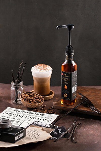 Vanillacoop Organik Vanilya Çubuğu Şurubu- 250ML