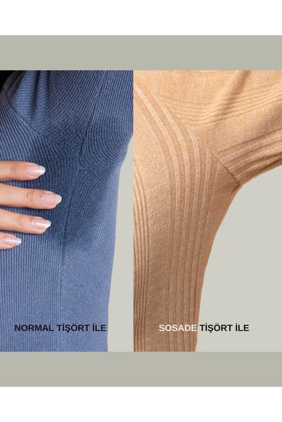 sosade Slim Fit Lace Crop T-Shirt ·100% Sweatproof Underarm Pad - Odor and Stain Blocking Sweat Pad