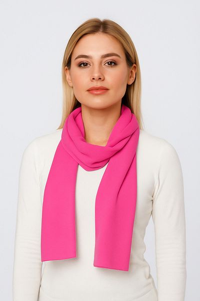 Sebir Moda Single Color Classic Scarf Set