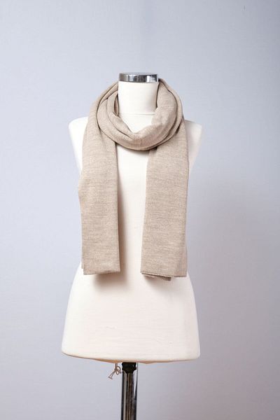 Sebir Moda Single Color Classic Scarf Set