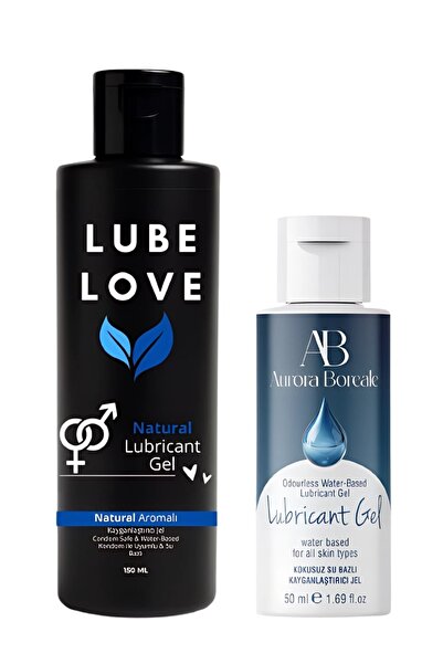 Lube Love Su Bazlı Anal Vajinal Rahatlatıcı Nemlendirici Uzun Süre Kayganlaşt...