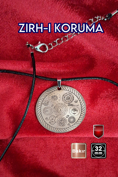 Miss TBee 🙏Zırh-ı Koruma (NAZAR BÜYÜ KORUNMA TILSIMI) Saf Bakır Kolye