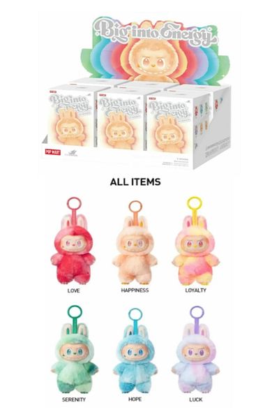 tmtoysandmore سلسلة مفاتيح Labubu Anime Action Figure لطيف الوحوش