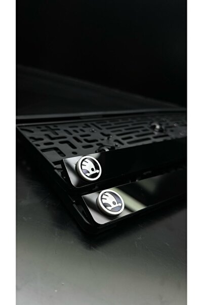 Genel Markalar Cad Master Lüx Skoda Kabartma Parlak Takmatik Pleksi Plakalık