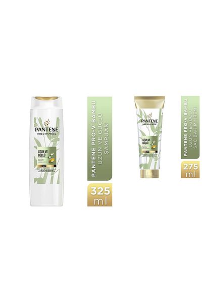 Pantene Pro-V Miracles Bamboo Long and Strong Shampoo 275 ml Hair Care Cream (New Packaging)