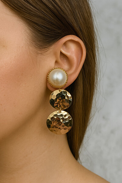 Store Porselen Küpe