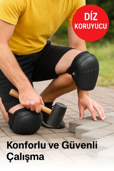 TOYFEST 2 Adet Dizlik Sağlam&hafif Otomobil Tamir, Inşaat Işleri Için, Su Geç...