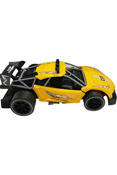 Genel Markalar Uzaktan Kumandalı Sarı Şarjlı 22cm Hız Isteyenlere Yarış Arabası
