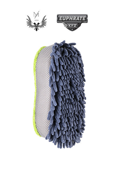 EUPHRATE Manavgat Oto Market Mikrofiber Oto Yikama Süngeri Çift Tarafli 23x10