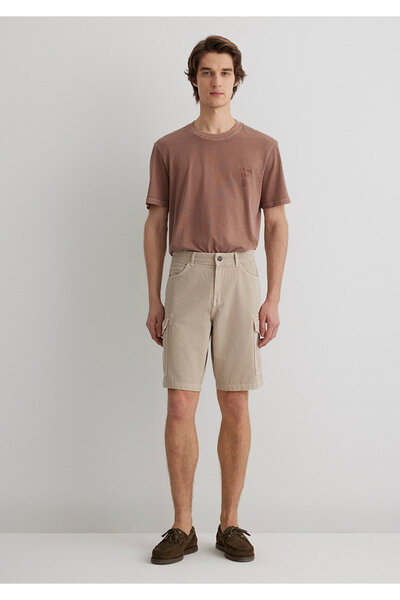 Mavi Beige Cargo-Shorts 0410287-70004