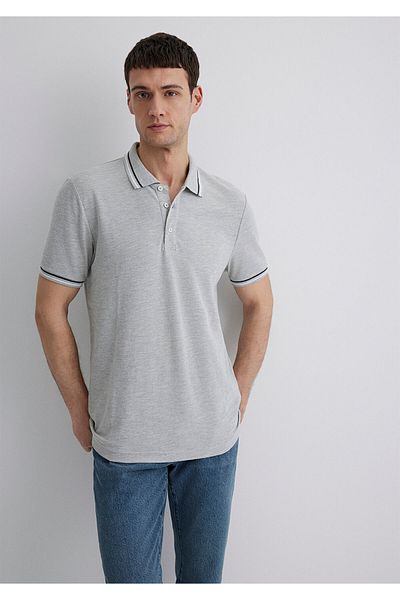 Mavi Gray Polo T-Shirt Regular Fit 0612291 -80196
