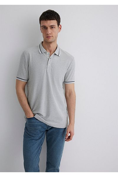 Mavi Gray Polo T-Shirt Regular Fit 0612291 -80196