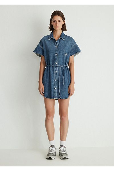 Mavi Rochie Nika College Indigo Blue Jean 1310631 -89234