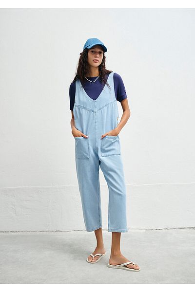 Mavi Myra Casual Light Jean Jumpsuit 1010137-86199