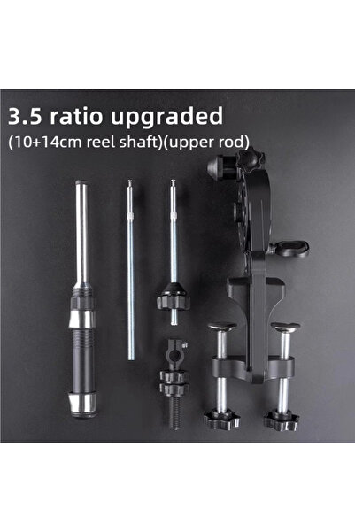 Choice بكرة لف خط الصيد خفيفة الوزن من LINNHUE بنسبة 3.5، بكرة لف خط الصيد ال...