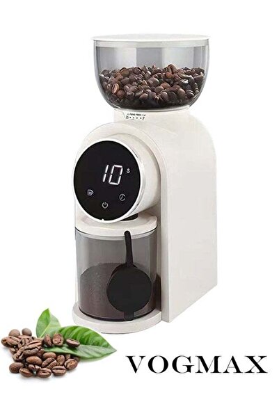 VOGMAX مطحنة حبوب القهوة الكهربائية مطحنة حبوب القهوة المنزلية الصغيرة الأوتوماتيكية