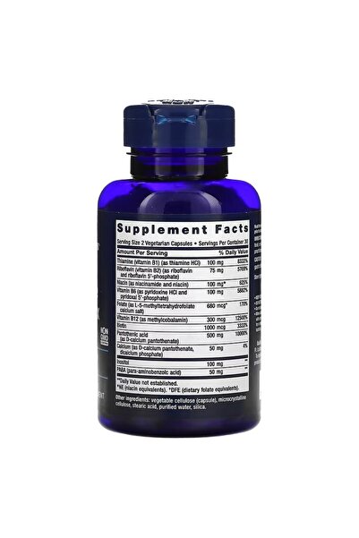 Life Extension and Nerve Support, Healthy Energy, Metabolism 60 Caps