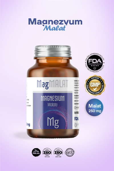 MagMALAT Magnezyum MALAT 250 Mg (60 KAPSÜL)