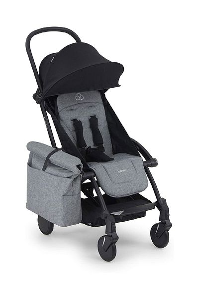 Bumprider Connect Baby Stroller Side Care Bag - Gray