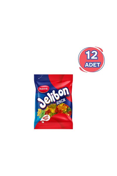 Jelibon Teddy Bear Fruit Juicy Confectionery 80 Gr - Pack of 12