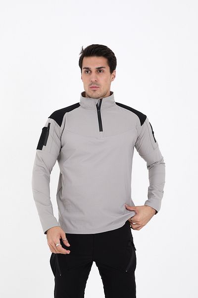 Camp Scoutland Тактически суитшърт Camp137 Outdoor Tactical, водоотблъскващ, за мъже, с каменна защита