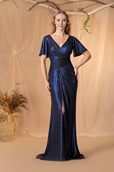 MAXXE 6036SIM LAME SİMLİ ELBİSE