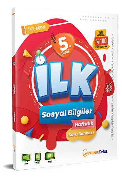 HiperZeka 2026 5. Sınıf İLK Sosyal Bilgiler Haftalık Soru Bankası | Komisyon