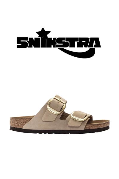 Birkenstock Arizona Big Buckle Nu női papucs 1024064- barna - Snikstra