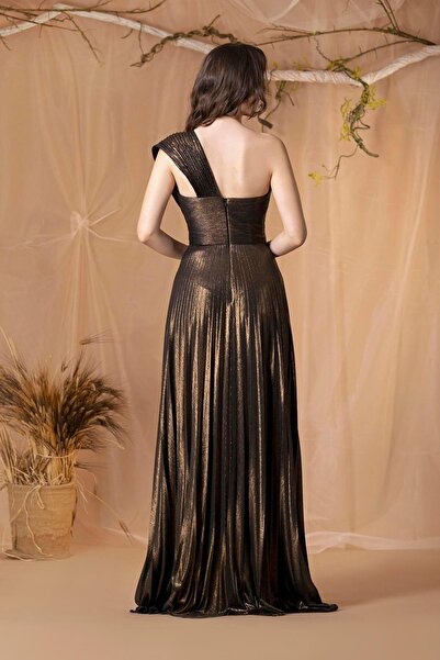 MAXXE 6015SIM SİMLİ LAME ELBİSE