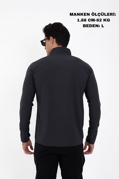 Camp Scoutland Camp136 Outdoor Tactical Water Repellent Ανδρικό φούτερ Anthracite Tactical