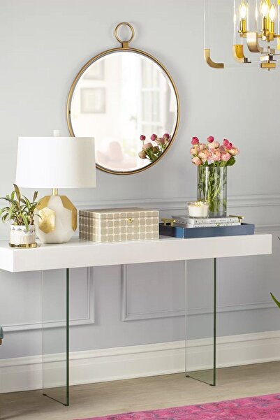 Mgs Ayna Mirayna Dekoratif Ayna Banyo Aynası Duvar Aynası Çok Amaçlı Ayna 192...