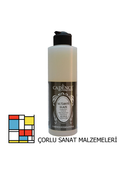 Cadence Ultımate Glaze Vernik Yarımat 500ml