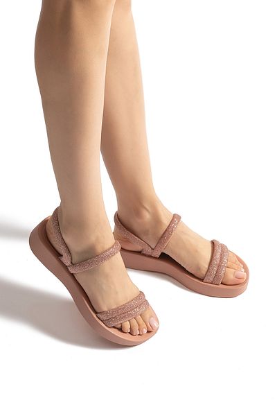 ZAXY Glitter Sand Sandale de damă Pudră 35/40