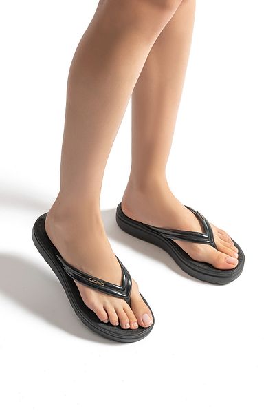 Twigy Jo Women's Flip Flops Black 35/40