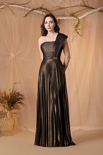 MAXXE 6015SIM SİMLİ LAME ELBİSE