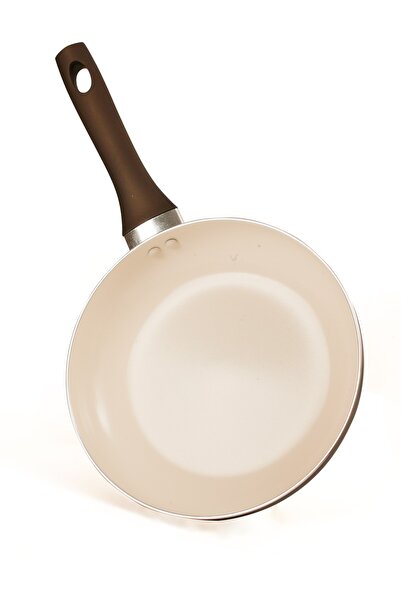 Sweet Home مقلاة سيراميك - متينة، سهلة التنظيف، مقبض مقاوم للحرارة، ومصنوعة من مادة عالية الجودة، 26 سم